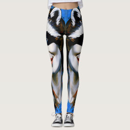 "Velka Teyani" flüstert Raccoon Trickster Leggings