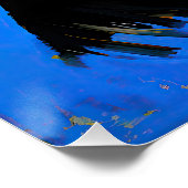 "Velka Teyani" flüstert Raccoon Trickster Poster (Ecke)