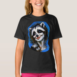 "Velka Teyani" flüstert Raccoon Trickster T-Shirt