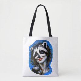 "Velka Teyani" flüstert Raccoon Trickster Tasche