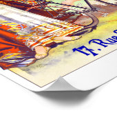 Velleda Acatene Bicycle Poster (Ecke)