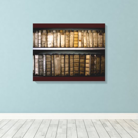 Vellum Bindings Antique books Leinwand (Insitu (Holzboden))