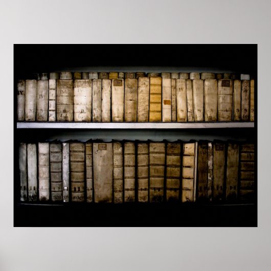 Vellum Book Bindings Poster aus dem 17. Jahrhunder (Vorne)