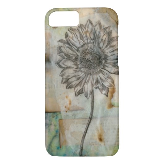 Vellum floral I Case-Mate iPhone Hülle (Rückseite)