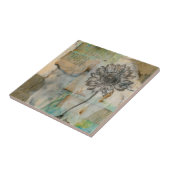 Vellum floral I Fliese (Seite)