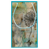 Vellum floral I Kleine Geschenktüte (Rückseite)