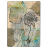 Vellum floral I Klemmbrett (Rückseite)