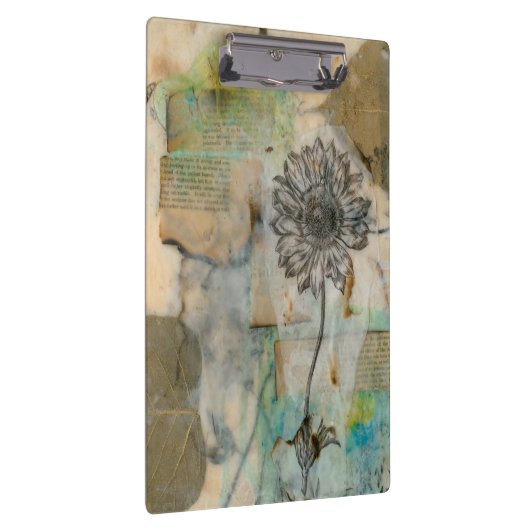 Vellum floral I Klemmbrett (Rechts)