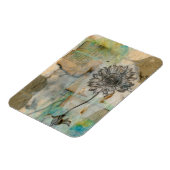 Vellum floral I Magnet (Linke Seite)