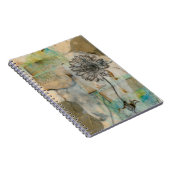 Vellum floral I Notizblock (Rechte Seite)