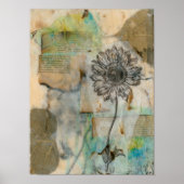 Vellum floral I Poster (Vorne)