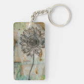 Vellum floral I Schlüsselanhänger (Rückseite)