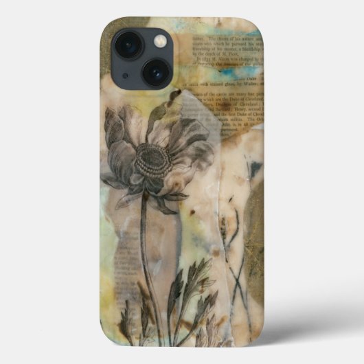 Vellum floral II Case-Mate iPhone Hülle (Rückseite)