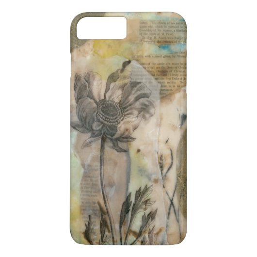 Vellum floral II Case-Mate iPhone Hülle (Rückseite)