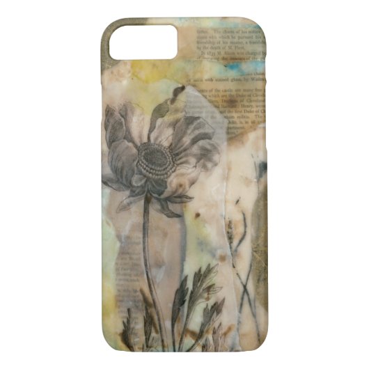 Vellum floral II Case-Mate iPhone Hülle (Rückseite)