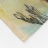 Vellum floral II Fleecedecke (Ecke)