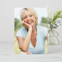 Vellum Foto Geburtstagskarte