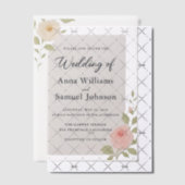 Vellum Pergament Einladungen (Versetzt (Einladung))