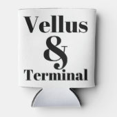 Vellus & Terminal kann gemütlich Dosenkühler (Vorderseite)