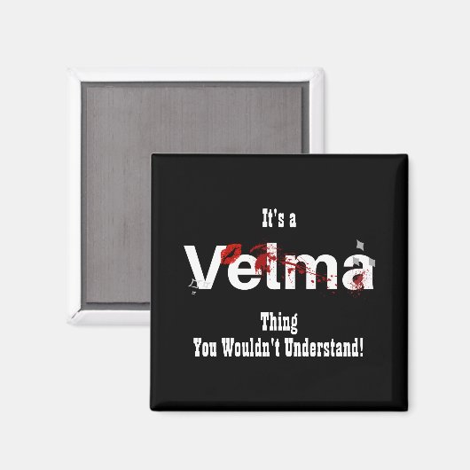 Velma Magnet (Vorderseite/Rückseite)