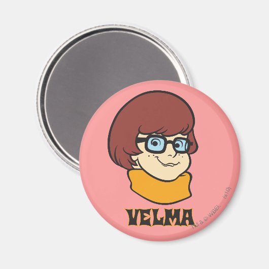 Velma Name Graphic Magnet (Vorderseite/Rückseite)