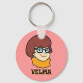 Velma Name Graphic Schlüsselanhänger (Rückseite)