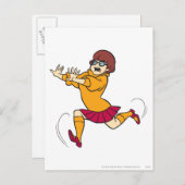 Velma Running Postkarte (Vorne/Hinten)