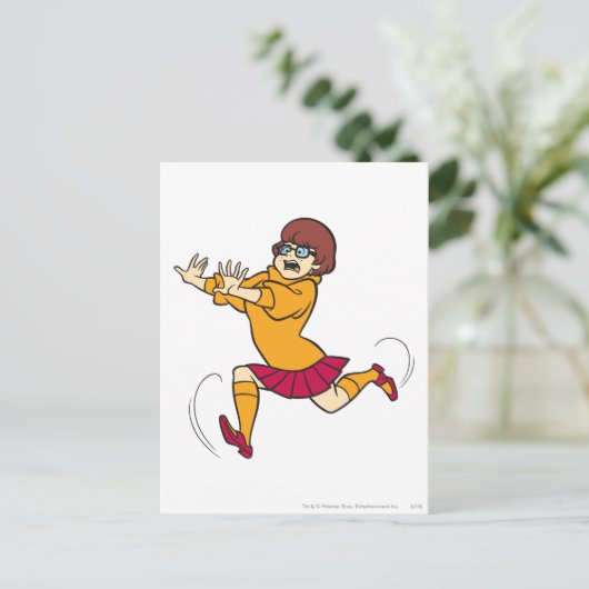 Velma Running Postkarte (Stehend Vorderseite)