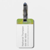 Velma "Smarter als Sie" Grafik Gepäckanhänger (Rückseite vertikal)