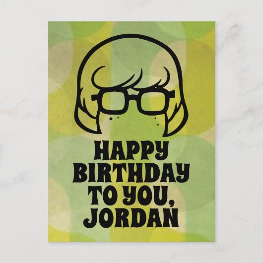 Velma "Smarter als Sie" Grafik Postkarte (Vorderseite)