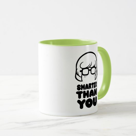 Velma "Smarter als Sie" Grafik Tasse (VorderseiteRechts)