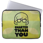 Velma "Smarter Than You" Graphic Laptopschutzhülle (Vorderseite)