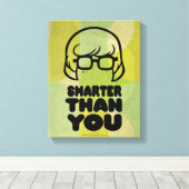 Velma "Smarter Than You" Graphic Leinwanddruck (Insitu (Holzboden))