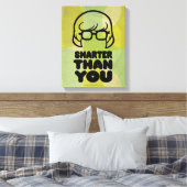 Velma "Smarter Than You" Graphic Leinwanddruck (Insitu (Schlafzimmer))