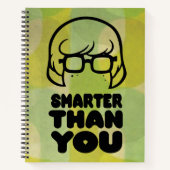 Velma "Smarter Than You" Graphic Notizblock (Vorderseite)