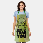 Velma "Smarter Than You" Graphic Schürze (Getragen)