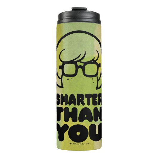 Velma "Smarter Than You" Graphic Thermosbecher (Vorderseite)