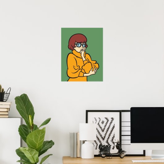 Velma Thinking Poster (Heimbüro)