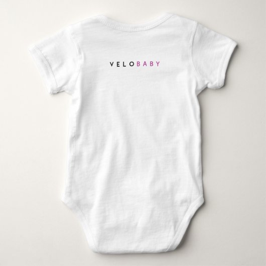 Velo Femmes Baby Strampler (Rückseite)