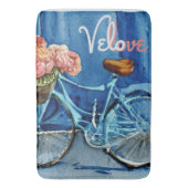 Velo Liebe Cycling Badematte (Vorderseite Vertikal)