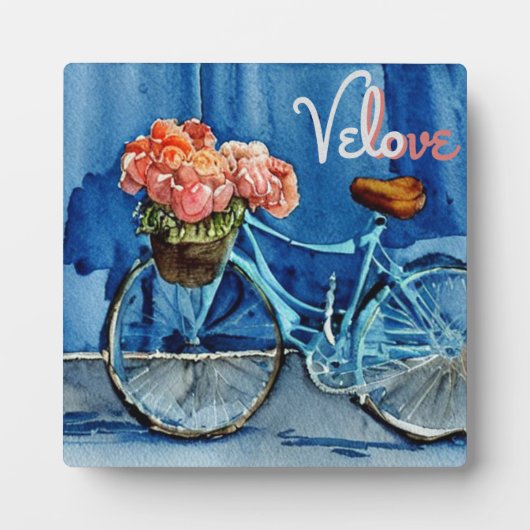 Velo Liebe Cycling Fotoplatte (Vorderseite)