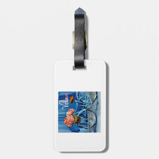 Velo Liebe Cycling Gepäckanhänger (Rückseite vertikal)