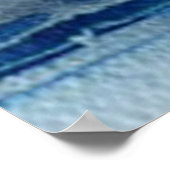 Velo Liebe Cycling Poster (Ecke)