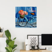 Velo Liebe Cycling Poster (Heimbüro)