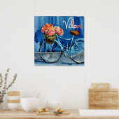 Velo Liebe Cycling Poster (Küche)