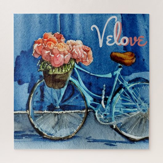 Velo Liebe Cycling Puzzle (Vertikal)
