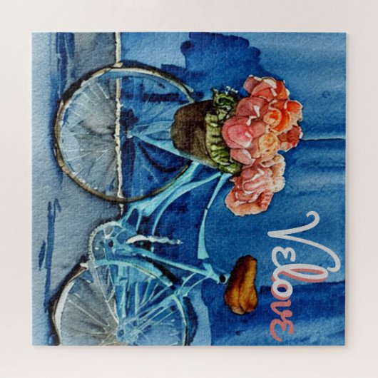 Velo Liebe Cycling Puzzle (Horizontal)