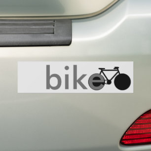 Velo- o- o Bike Autoaufkleber
