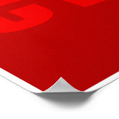 Velo-Radfahrer behalten Fahrrad-Liebhaber Poster (Ecke)