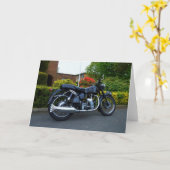 Velocette Gift Karte (Gelbe Blume)